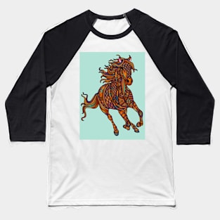 Animal Zentangles 312 (Style:2) Baseball T-Shirt